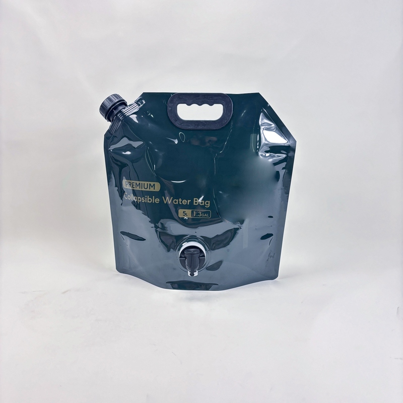 定制5L水袋 戶外便攜可折疊 富氫水袋 吸嘴閥門袋